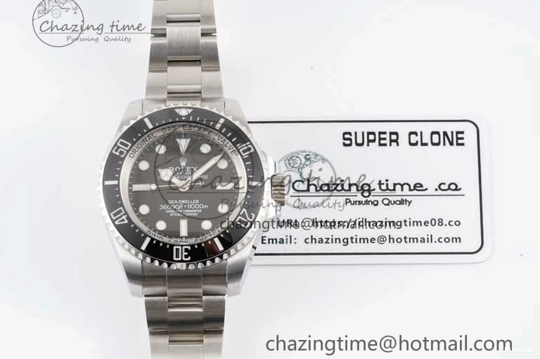 MiroTime 0505 ComfortFit Sea-Dweller 126660 No Date APF Best Edition Black Dial on SS Bracelet VR 2031